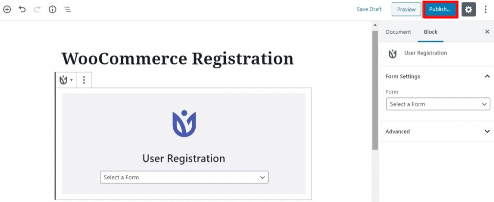woocommerce login and registration pages