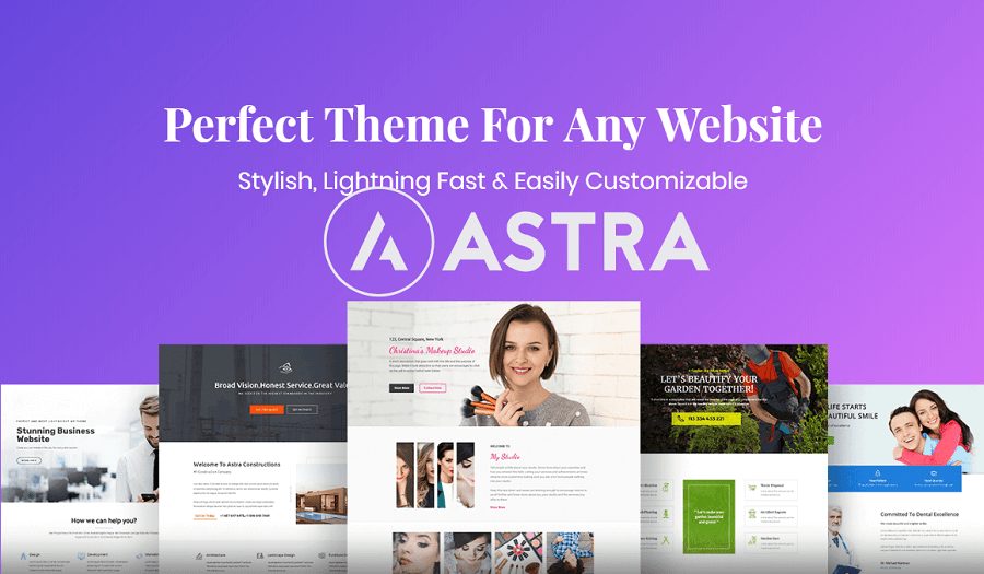 Astra - WordPress artist themes