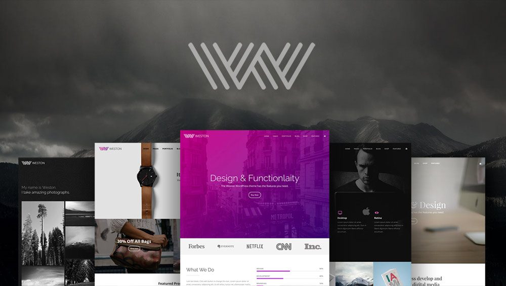 Weston - WordPress theme art