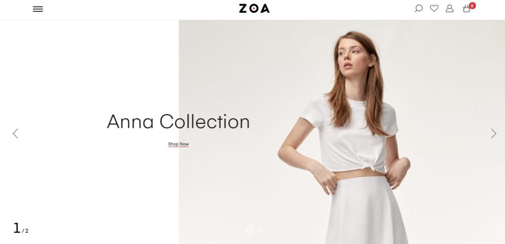 Zoa - WordPress feminine themes