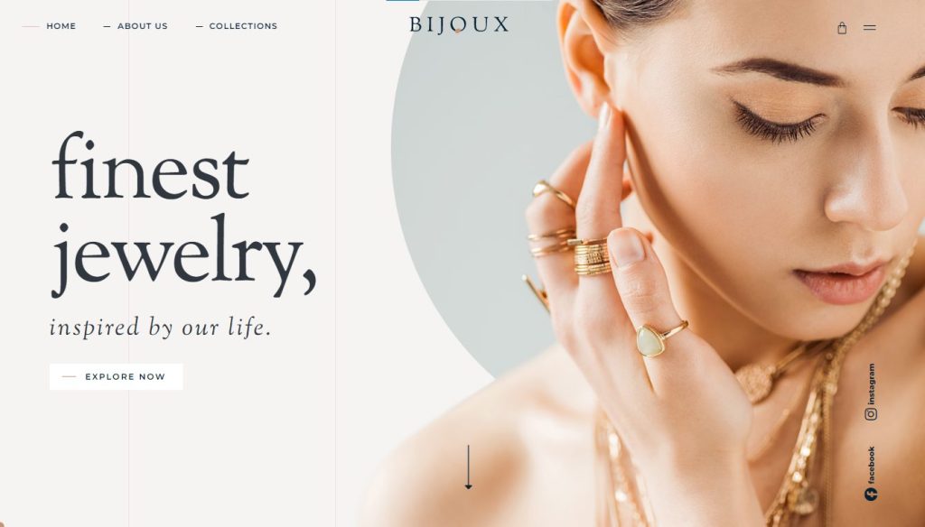 Bijoux - Themeforest jewelery theme