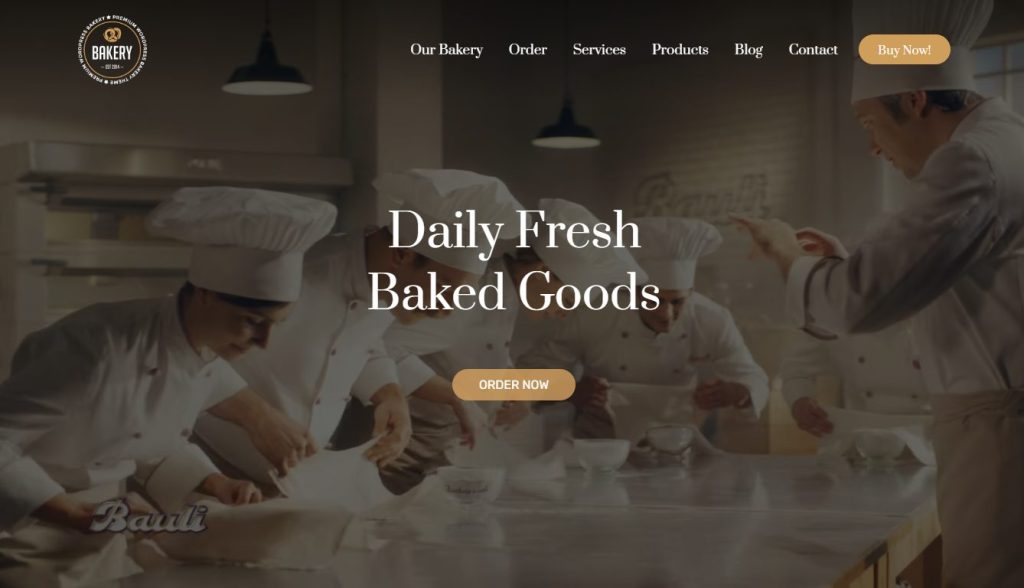 Bakery - WordPress Cake & Food Theme