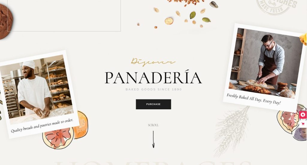 Panadería - Bakery and Pastry Shop Theme