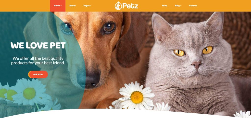 Petz - Pet Care & Veterinary Theme