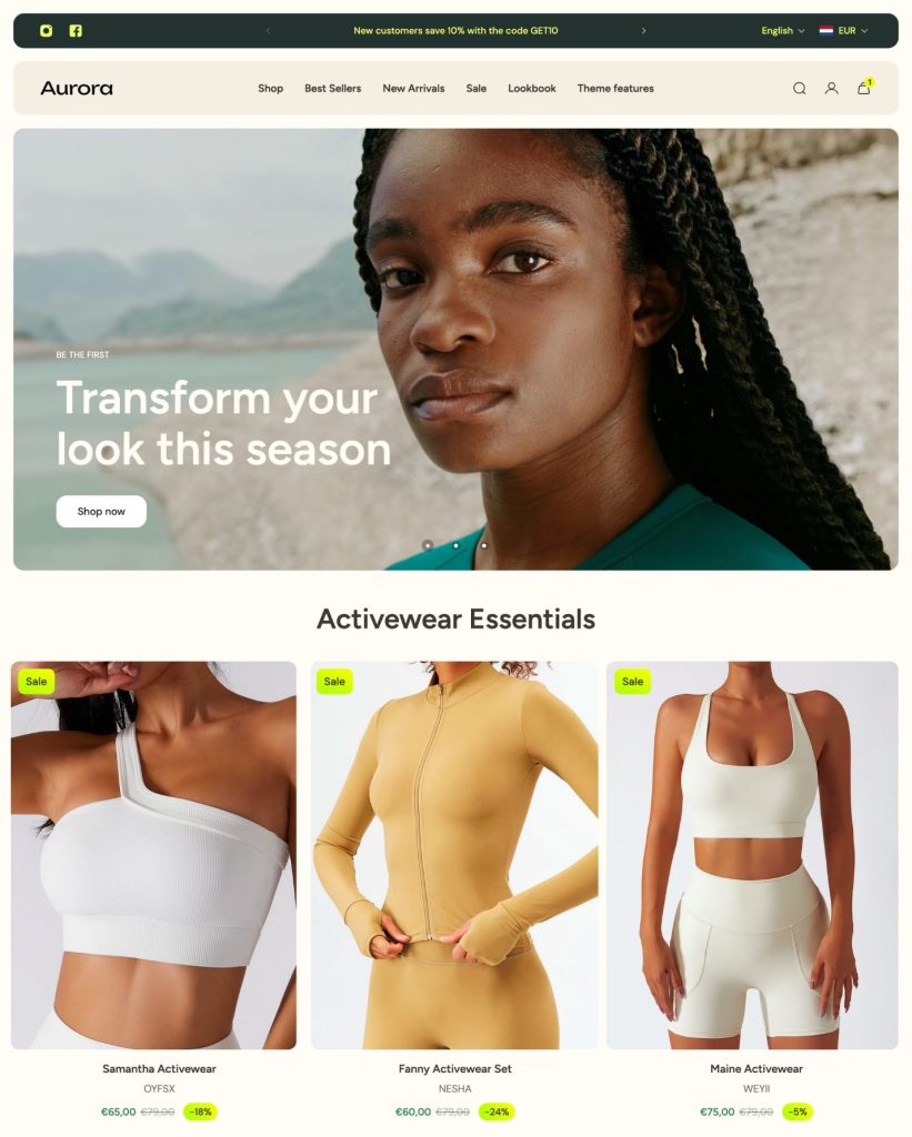 Aurora – Best for Fashion Brands