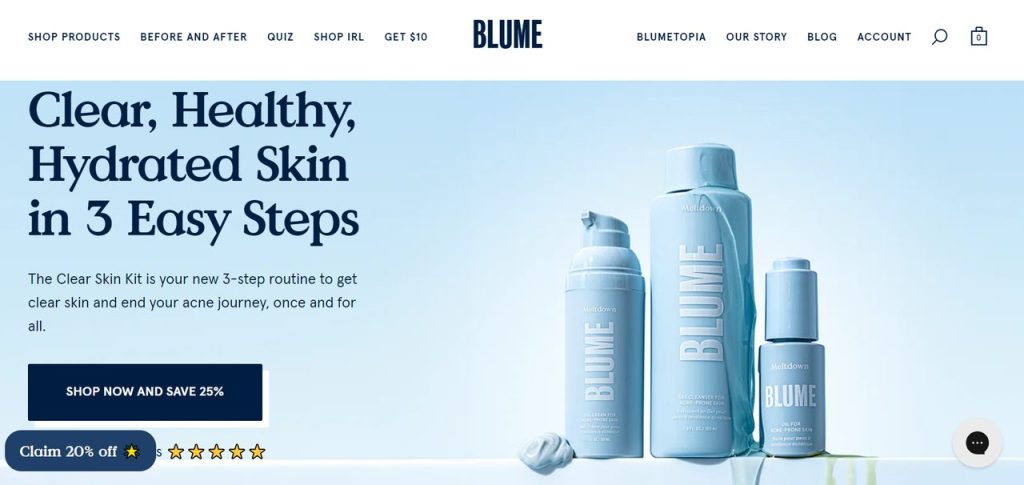 Blume: Beauty and Cosmetics