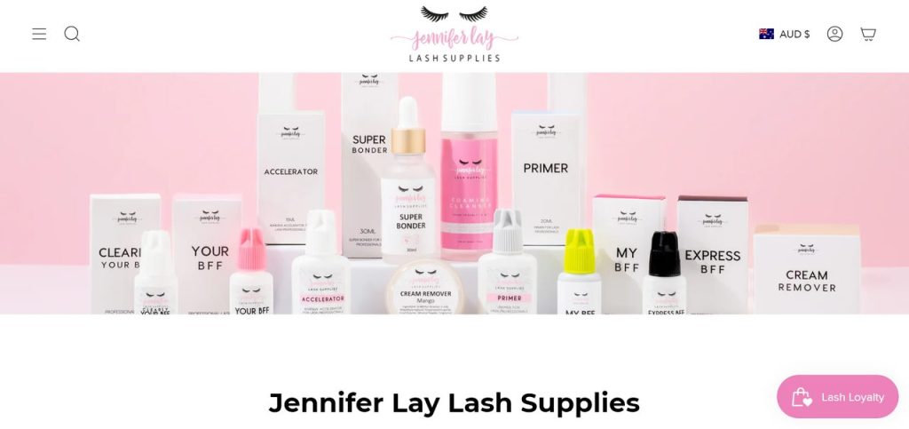 Jennifer Lay Lash Suppliers: a home-based lash supplier