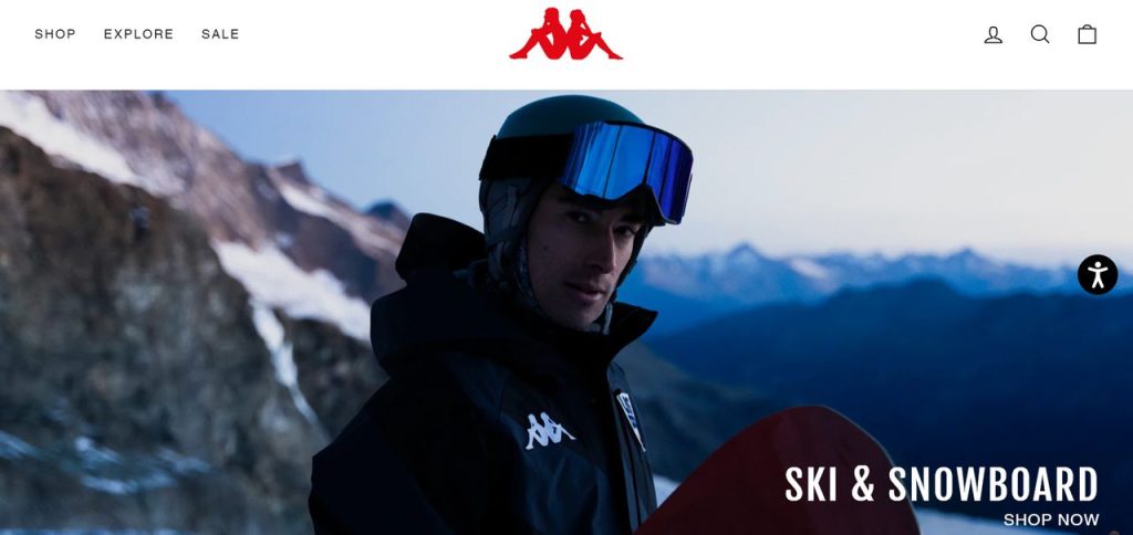 Kappa - Store selling ski and snowboard items