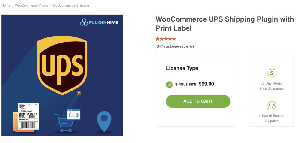 WooCommerce UPS Shipping