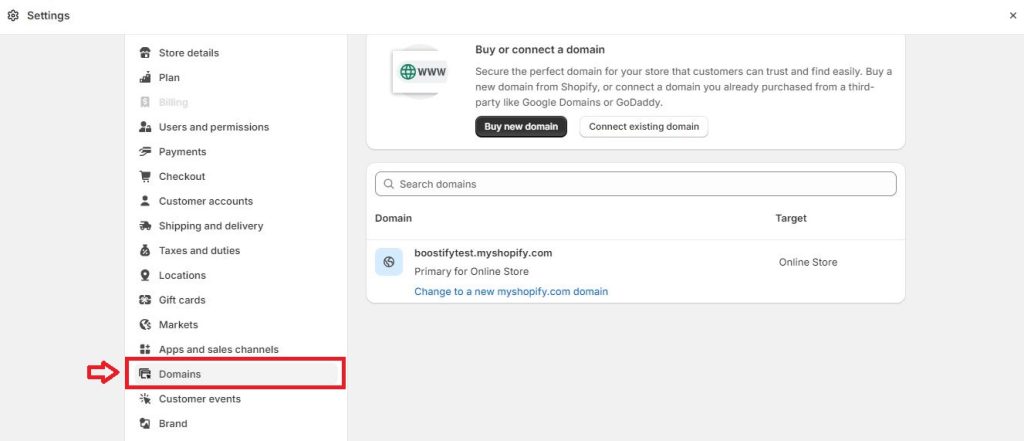 how to change Shopify store name