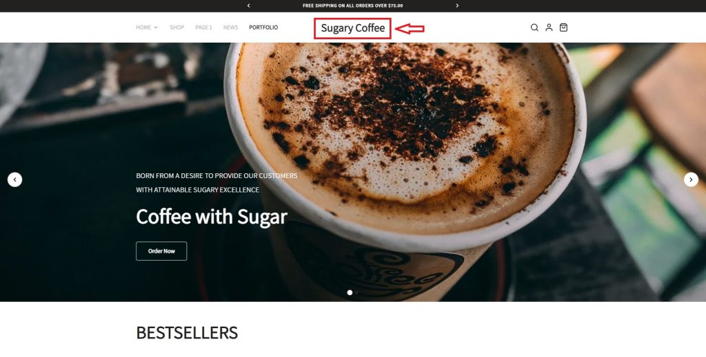 how to change the name of Shopify store