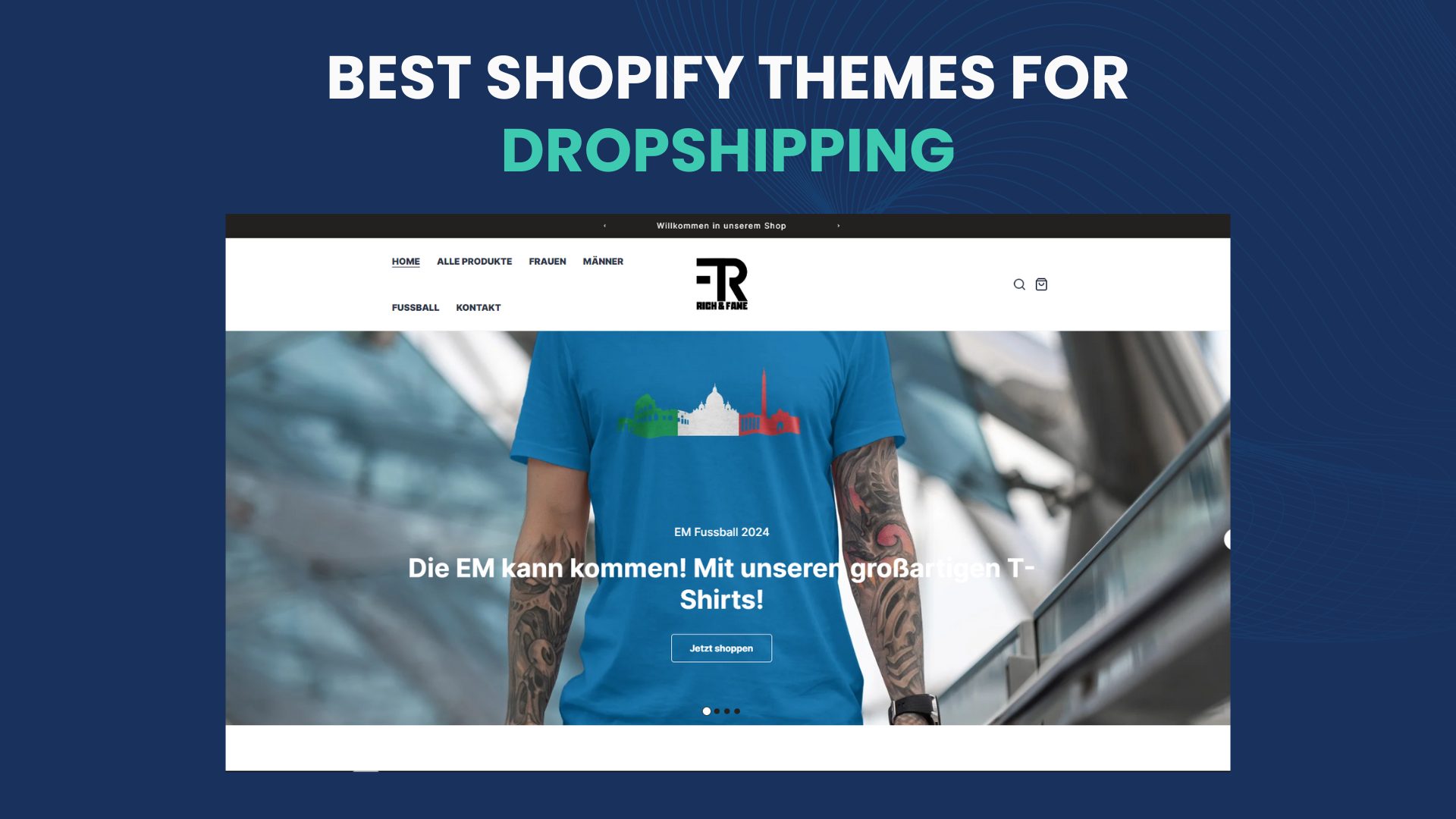 best Shopify themes for dropshipping