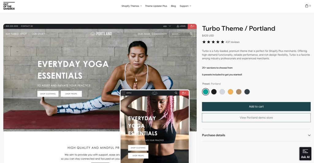 Turbo Shopify SEO theme