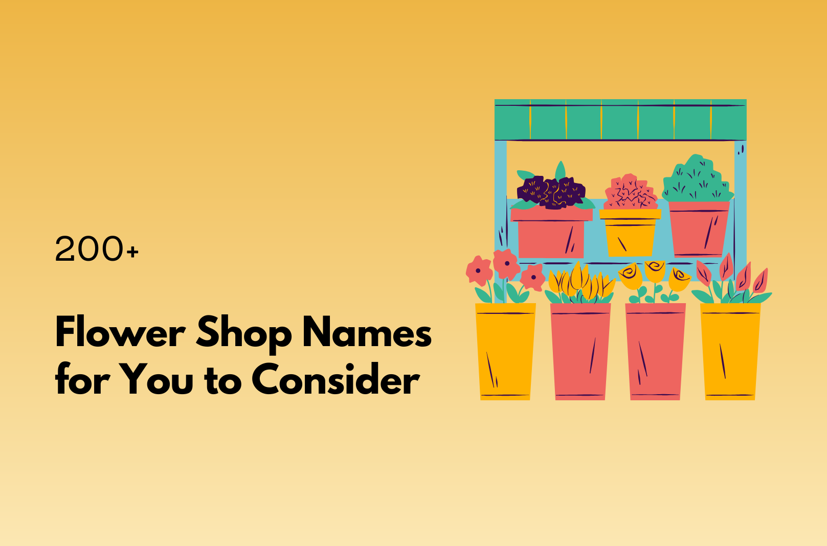 flower shop name ideas