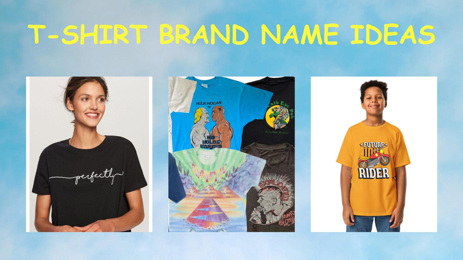 t-shirt brand name ideas