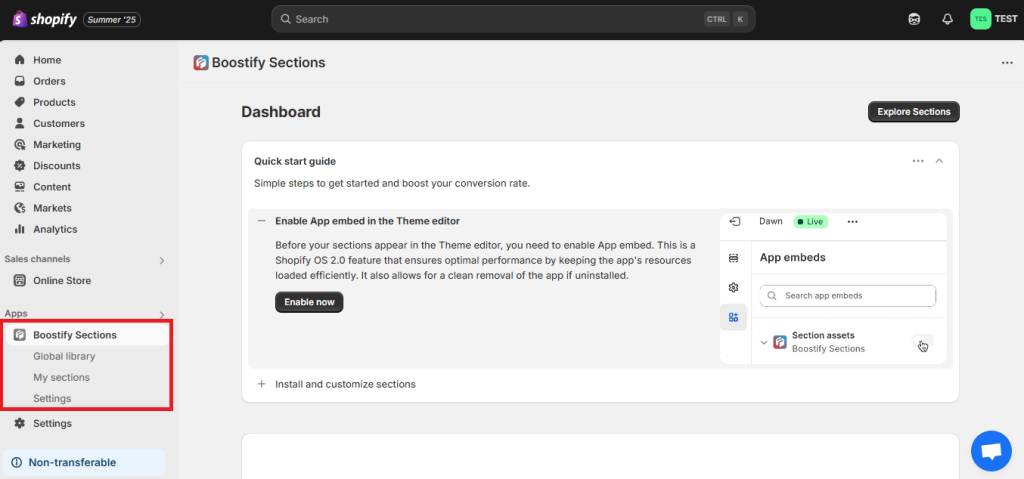 how to add a free countdown timer to a Shopify store