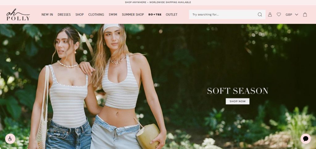 Oh Polly best clothing store for women