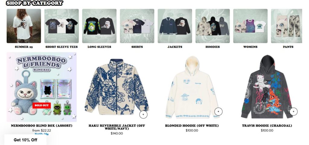 Ripndip streetwear clothing store