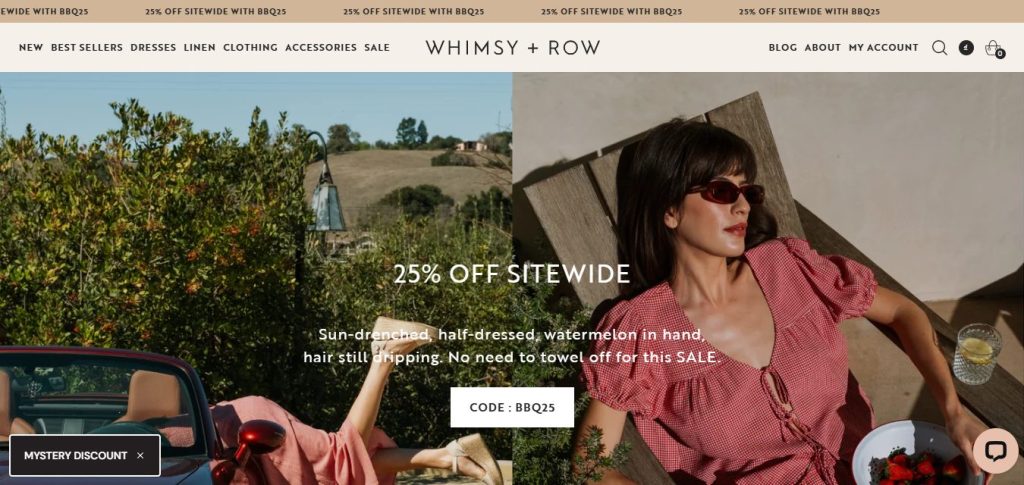 Whimsy and Row women's best clothing stores