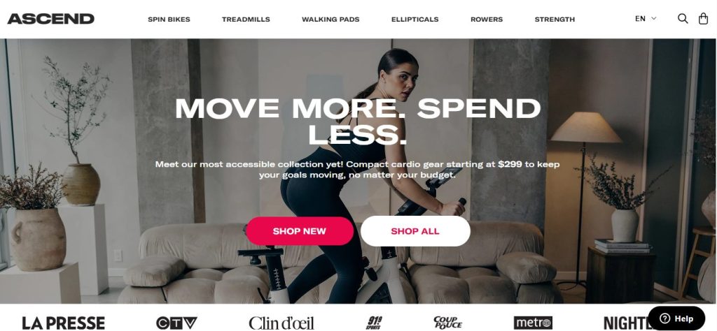 fitness website design