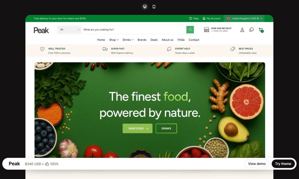 Ignite Shopify theme