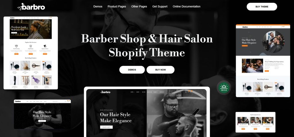 Barbro – Barbershop & Hair Salon Shopify Theme