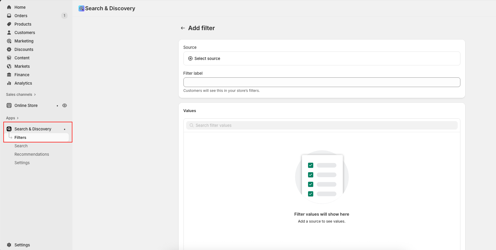 How can I enable product filtering? - Advanced settings