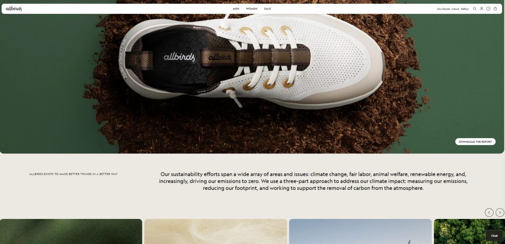 Shopify Brand Storytelling Landing Page