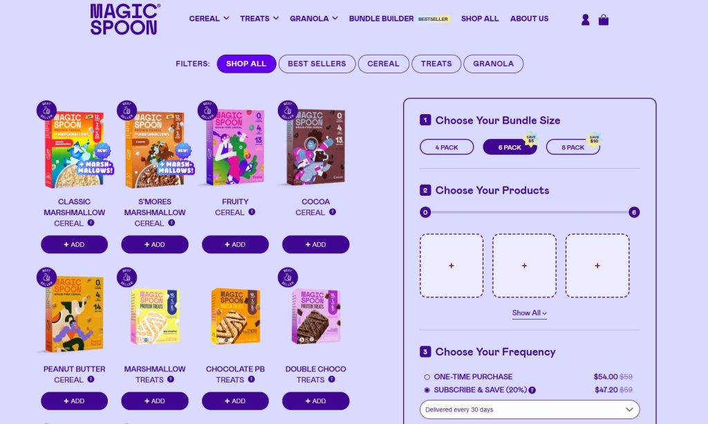 Shopify Bundle or Upsell Landing Page