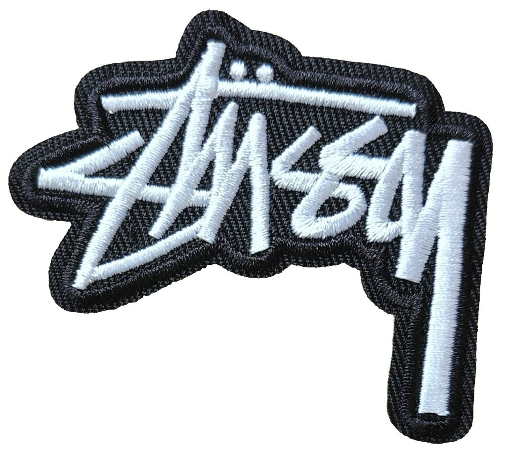 Street badge stamp logo streetwear brand logo design