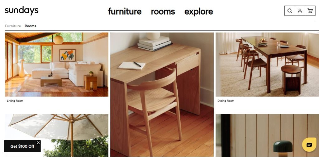 Sundays Shopify home decor store