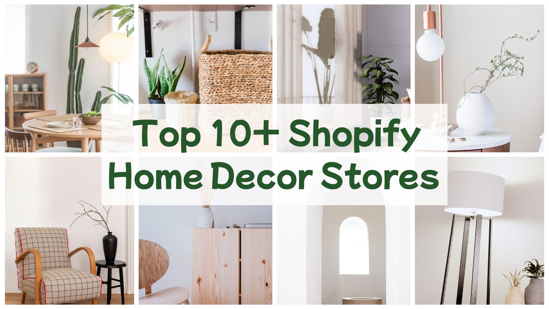 best Shopify home decor stores