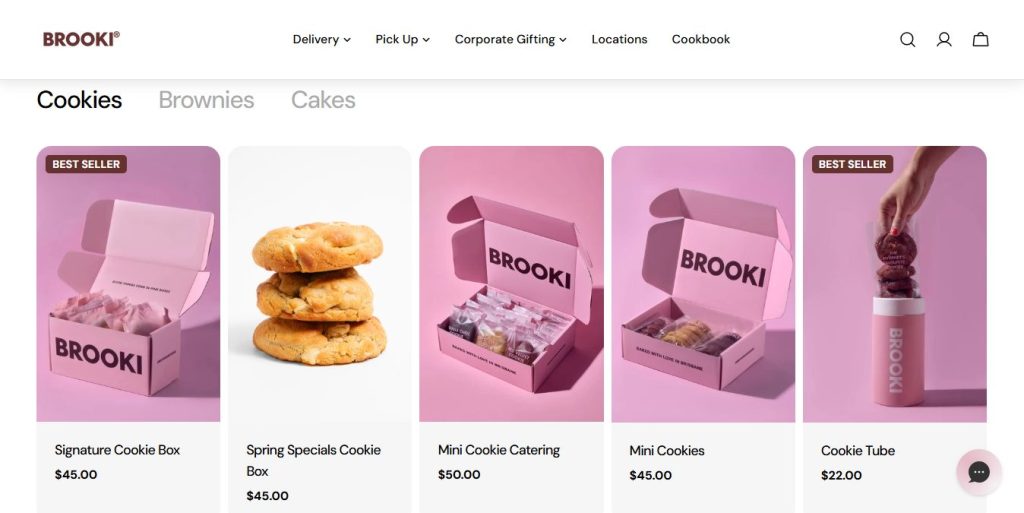 Brooki bakery online store