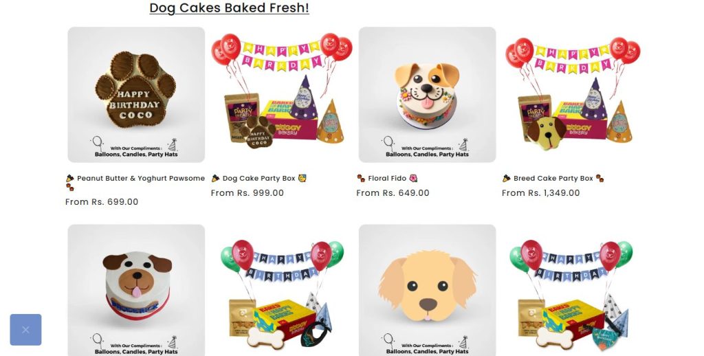 Doggy Bakery shop online