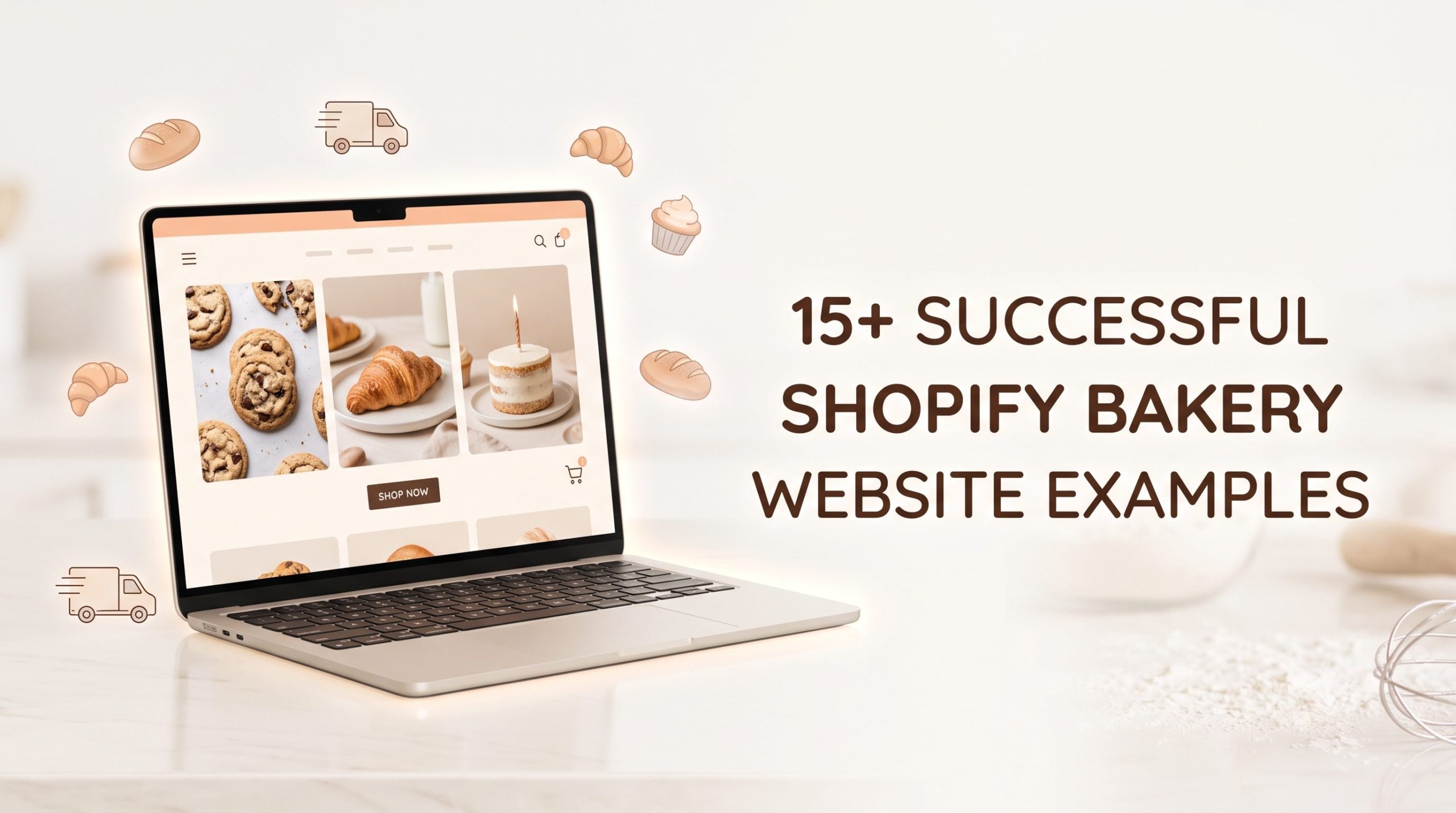 Shopify bakery website examples