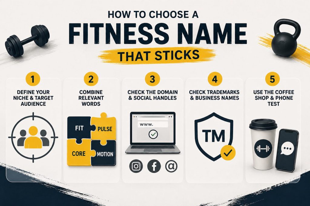 how to name a fitness business