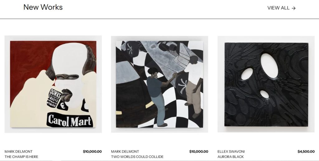 Good Black Art Contemporary Website on Shopify