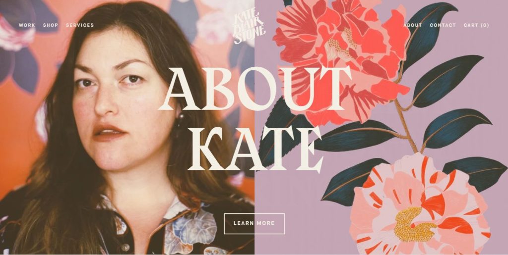 Kate Blairstone Shopify Art & Wallpaper Store