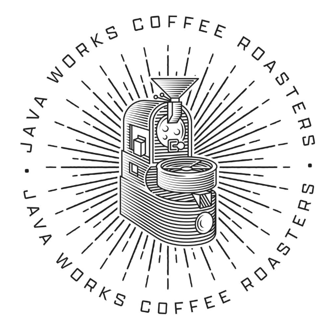 Machine-Inspired & Mechanical Coffee Shop Logos