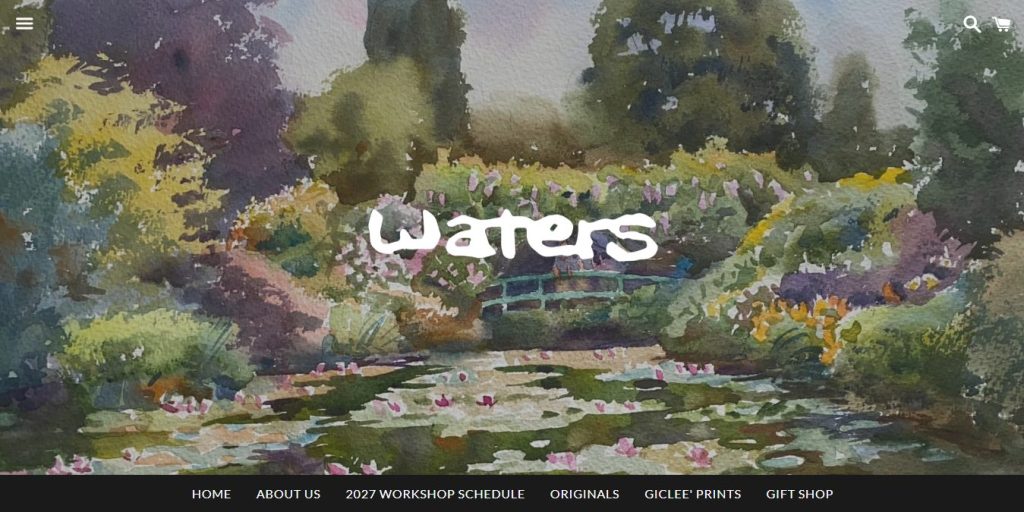 Wyatt Waters Art Gallery Shopify Store