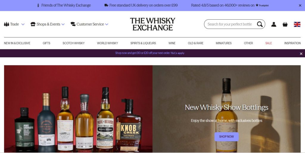 liquor store website example