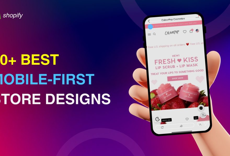Shopify mobile website design