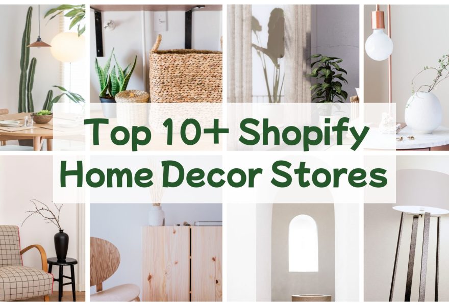 best Shopify home decor stores