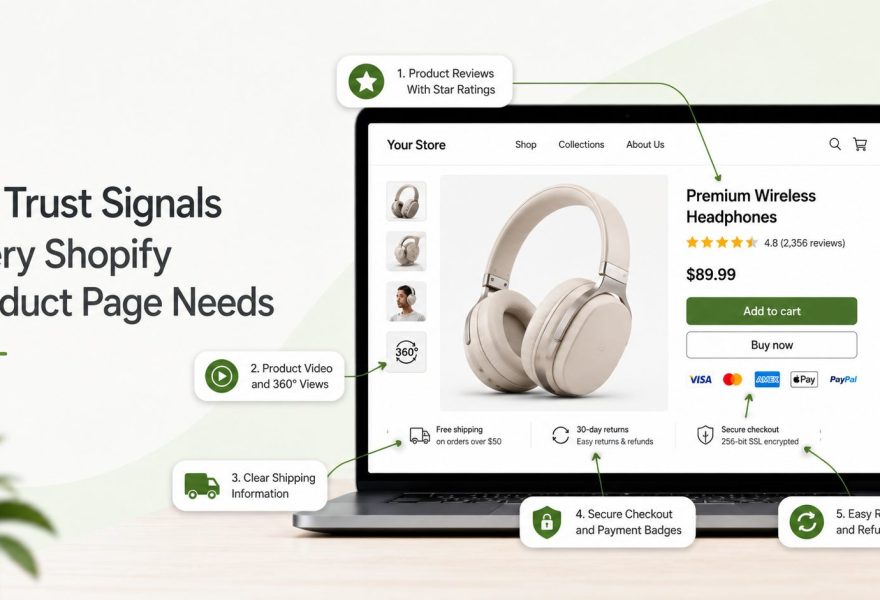 Shopify product page trust signals