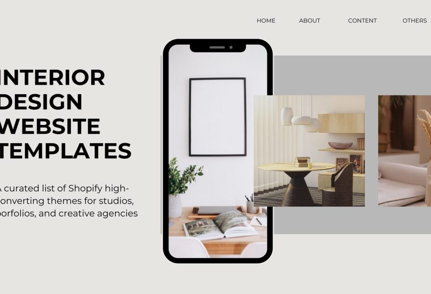 top interior design website templates